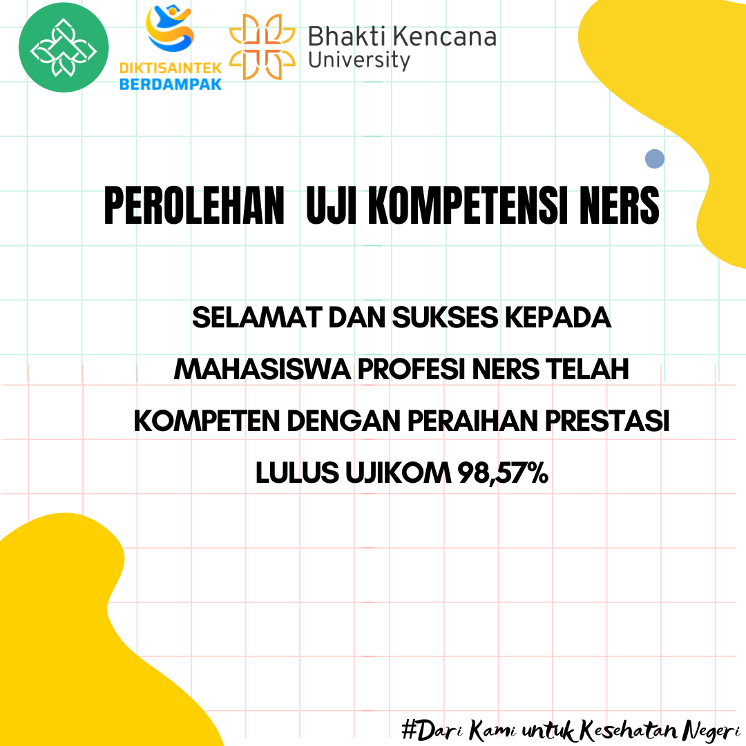 Mahasiswa Profesi Ners Fakultas Keperawatan Bhakti Kencana University Raih Kelulusan 98,57% pada Uji Kompetensi Ners Indonesia 2025